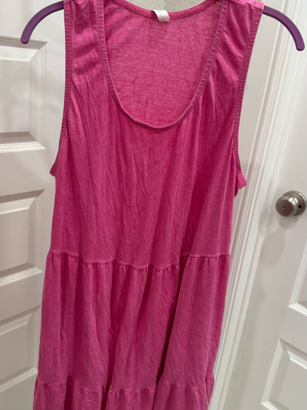 Cacique Pink Sleeveless Sleep Tank